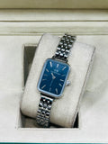 Silver Finish: DW Quadro Mini – Elegant Silver (Available in Black, Champagne, Emerald Green, & Pearl White Dial)