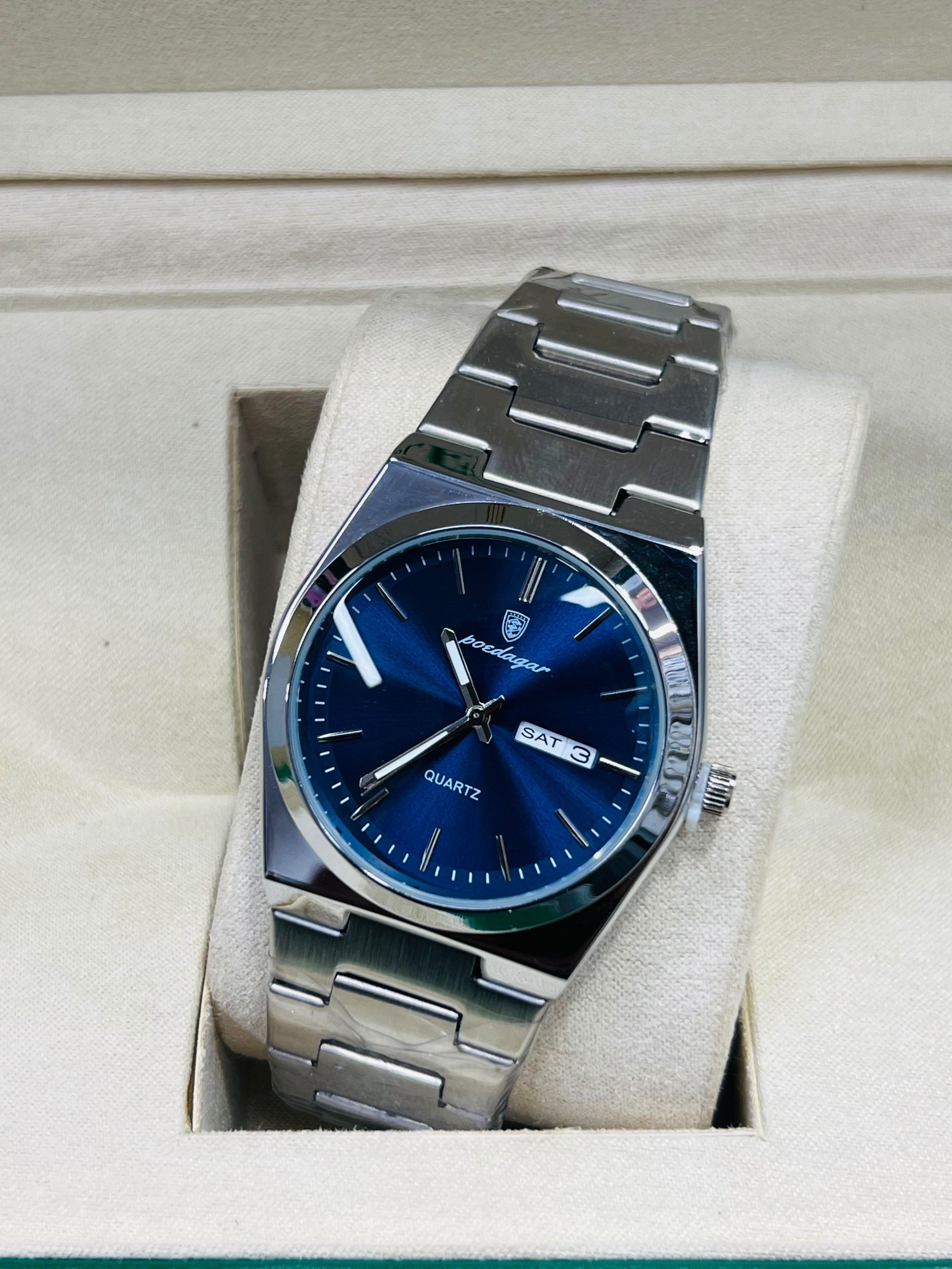 Men watch